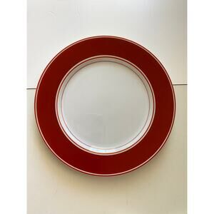 Vintage Fitz and Floyd Dinner Plate, Rondelet Terra Cotta